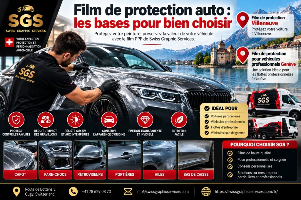 Film de protection auto : les bases pour bien choisir