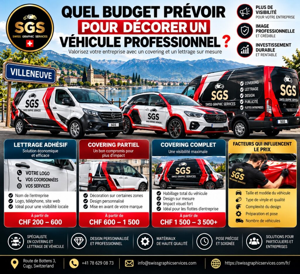 Quel budget prévoir pour décorer un véhicule professionnel ?